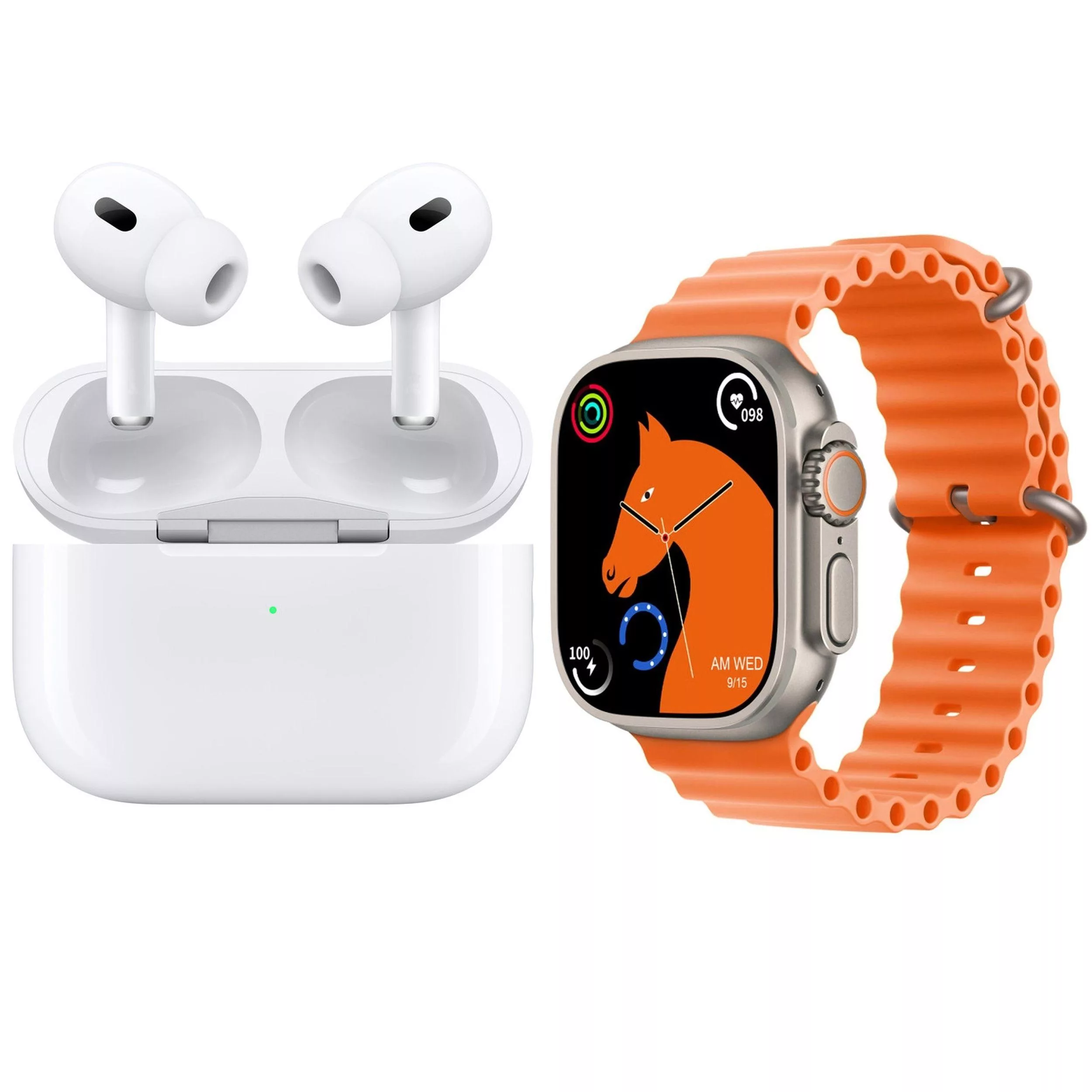 ساعت هوشمند مدل HR6 ULTRA3 به همراه هدفون بلوتوثی ساعت هوشمند مدل HR6 ULTRA3 به همراه هدفون بلوتوثی