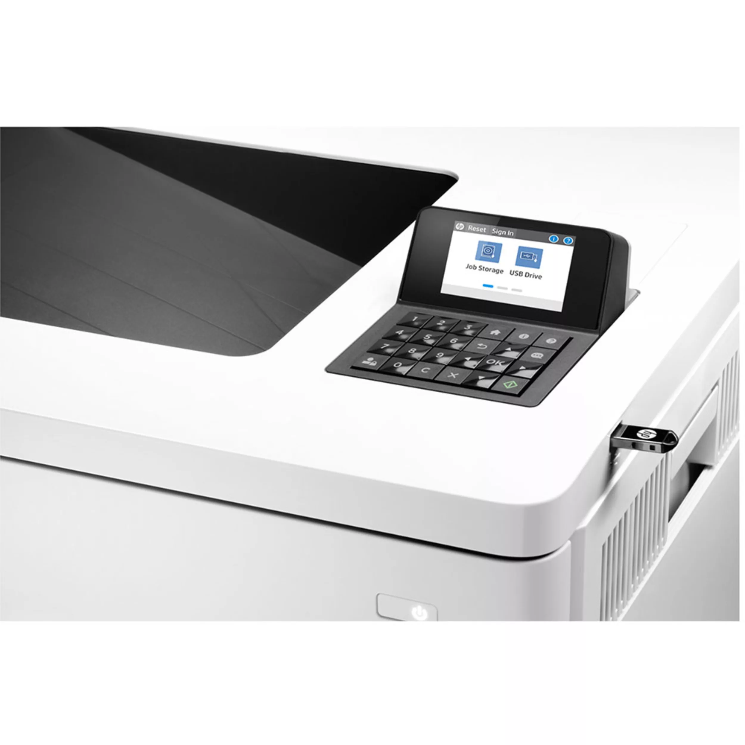 پرینتر لیزری رنگی اچپی مدل LaserJet Enterprise M554dn