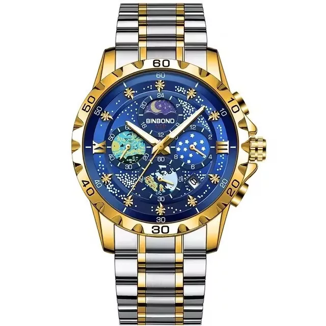 ساعت مچی عقربه‌ای مدل Masculinoo Luminous