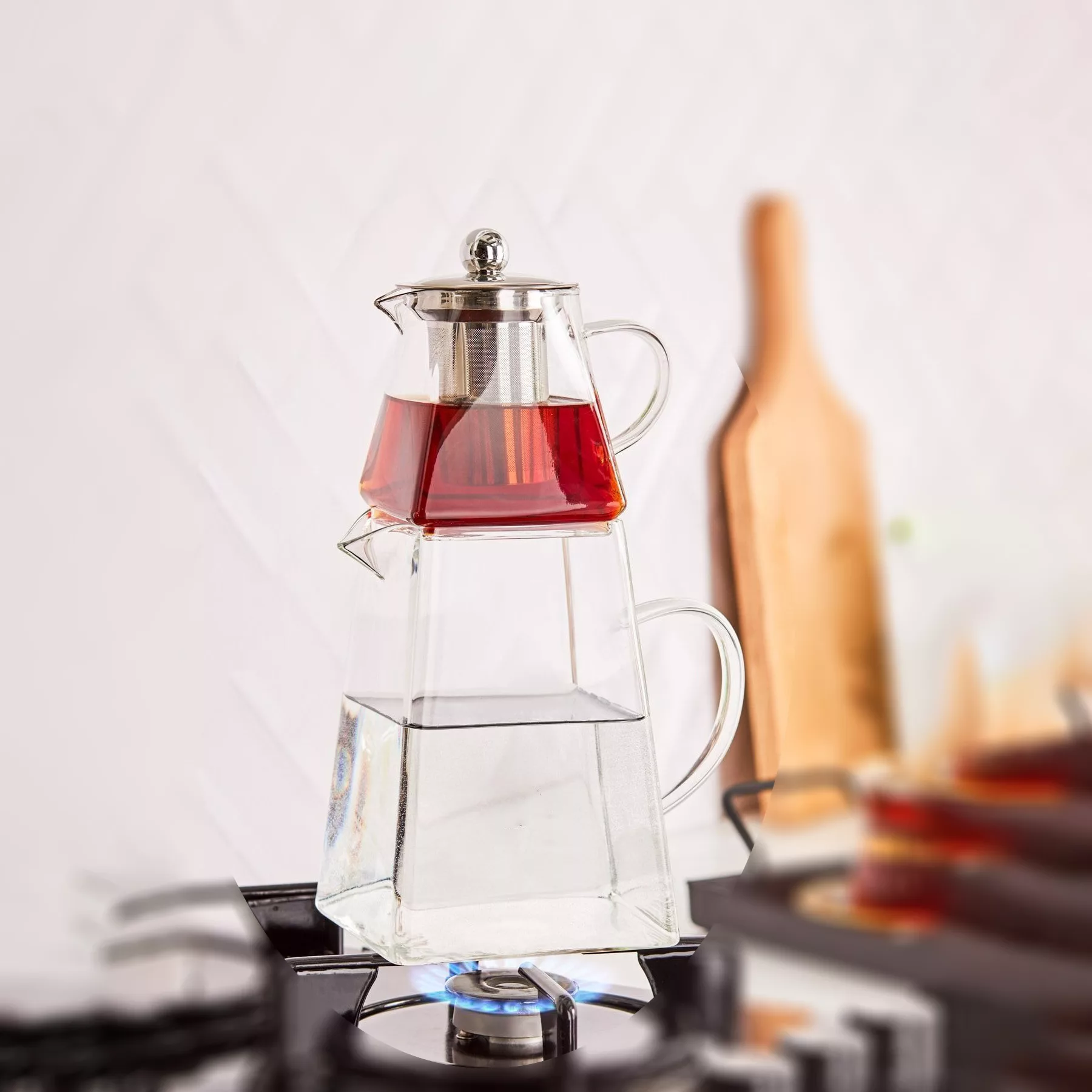 ست کتری و قوری مدل هرمی