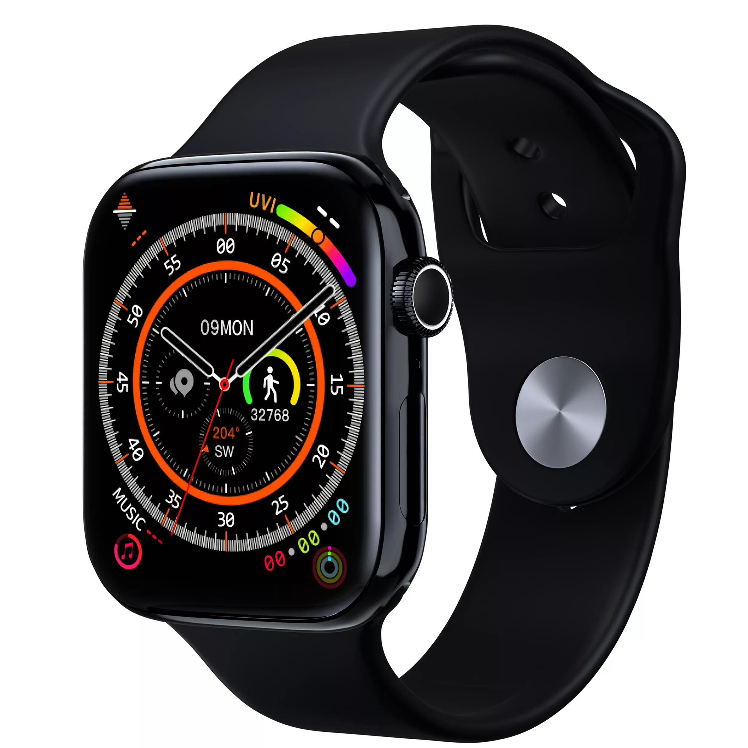 ساعت هوشمند 2.2 اینچ مودیو مدل MC67 با بند سیلیکونی