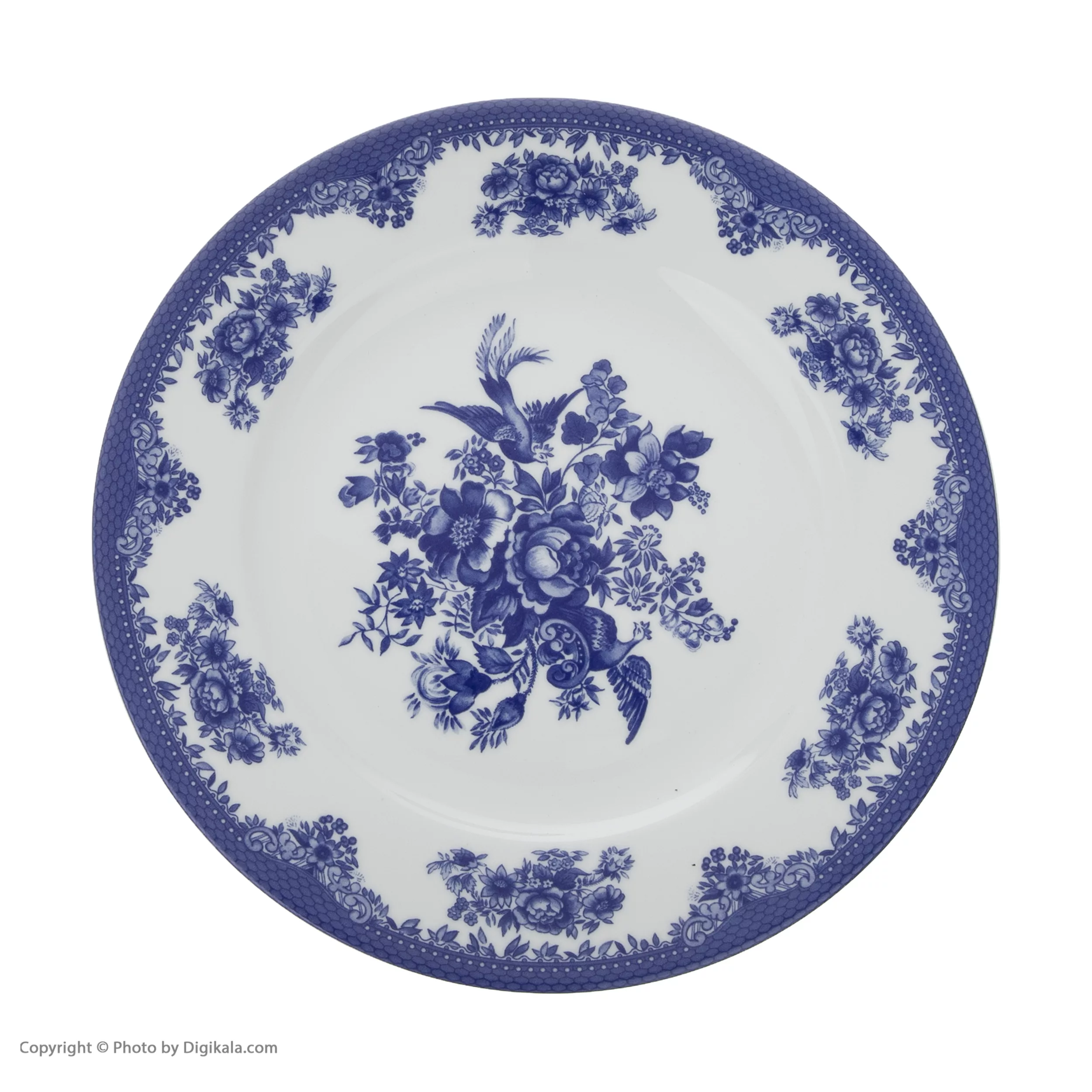 سرویس غذاخوری 28 پارچه چینی زرین ایران سری ایتالیا اف مدل فلورانس درجه سه