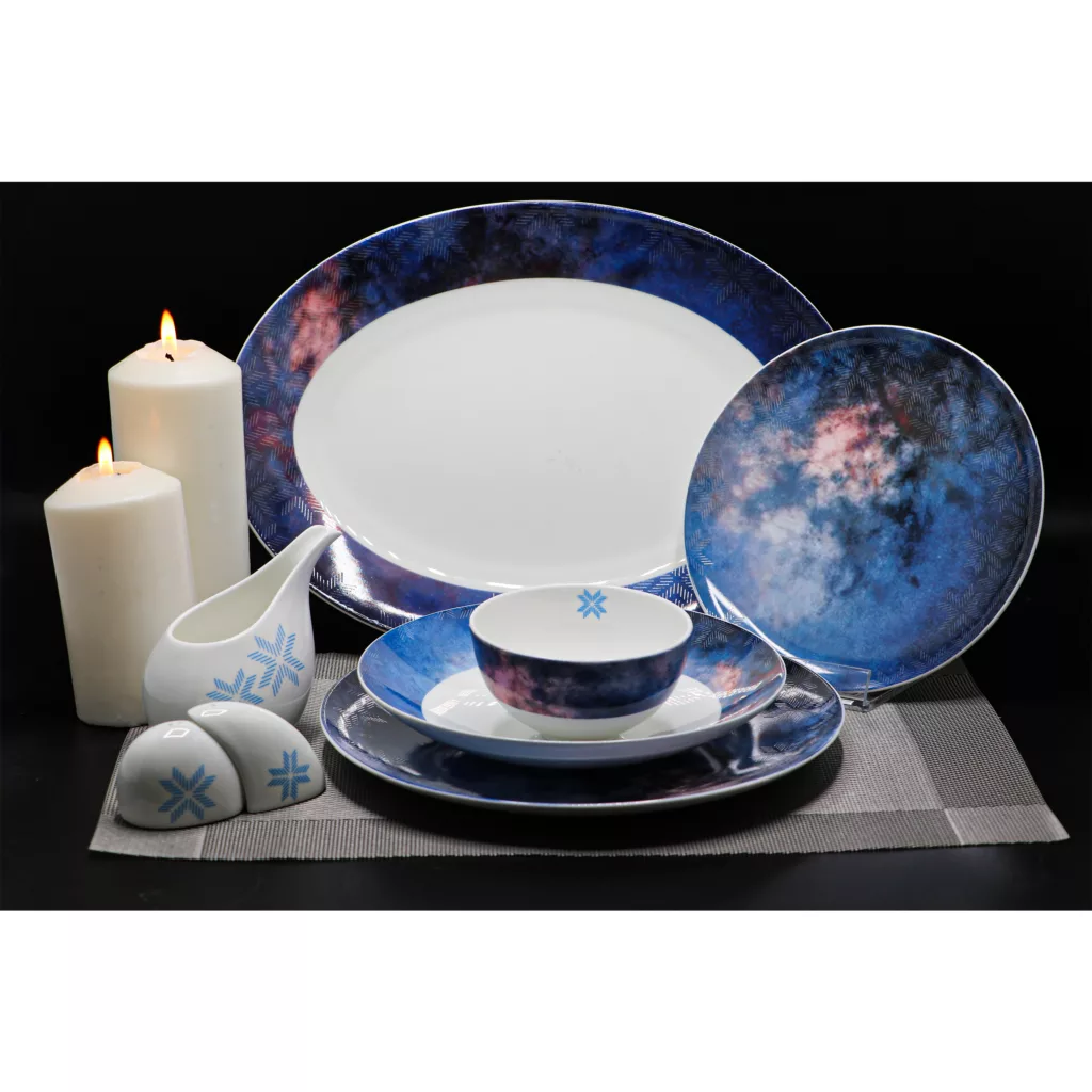 سرویس غذاخوری 29 پارچه بی.وی.کی کد 717107