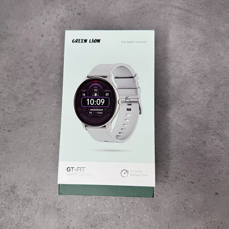 ساعت هوشمند 46 میلی متری گرین لاین مدل GT-FIT با بند سیلیکونی