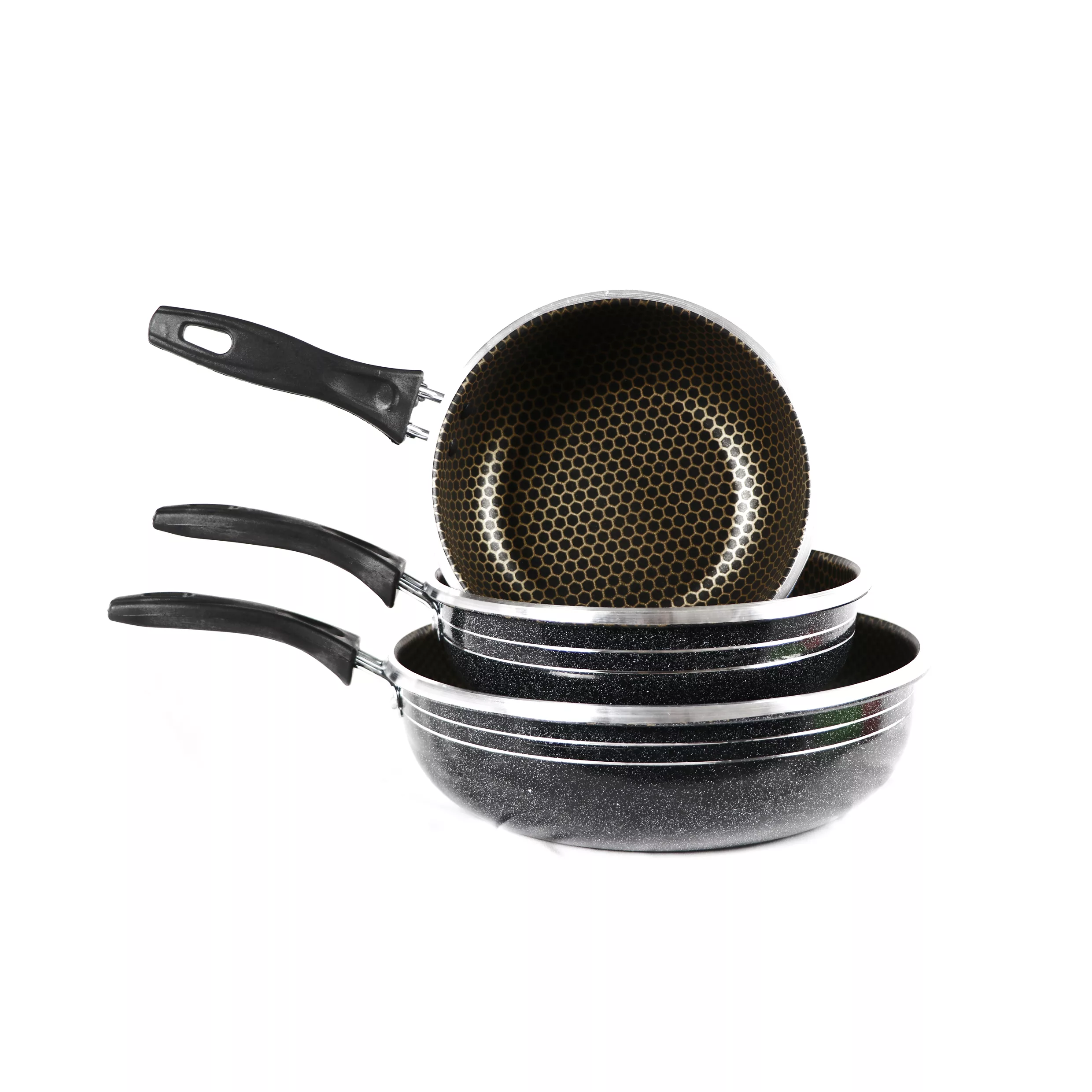 سرویس تابه 3 پارچه مدل زنبوری کد TA1Z