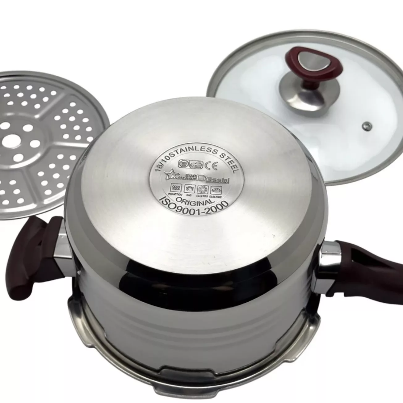 زودپز دسینی مدل دسته بلند گنجایش 9 لیتر