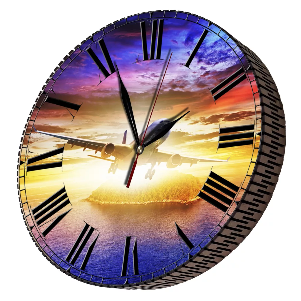 ساعت دیواری مدل پرواز