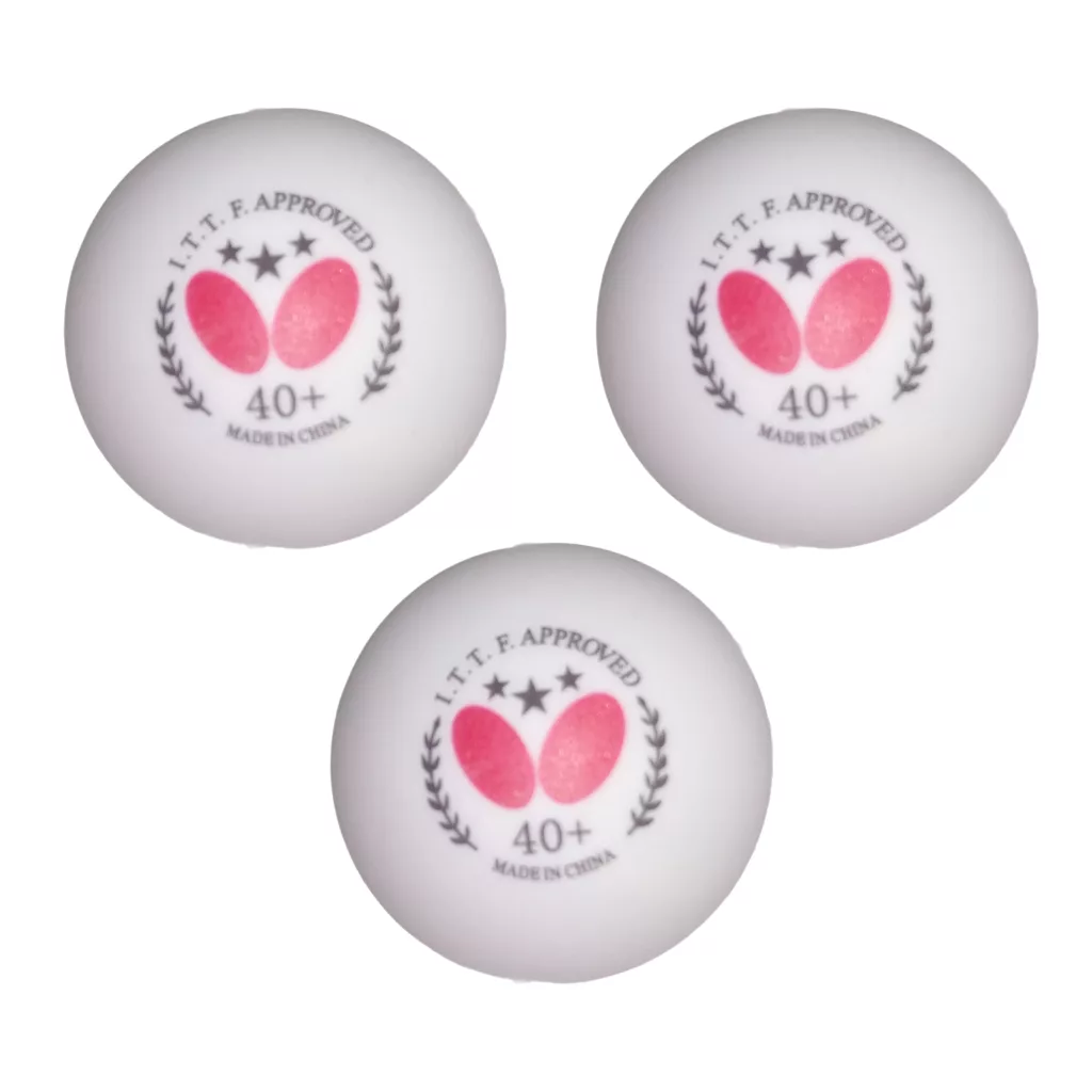 توپ پینگ پنگ باترفلای مدل 123 بسته 3 عددی