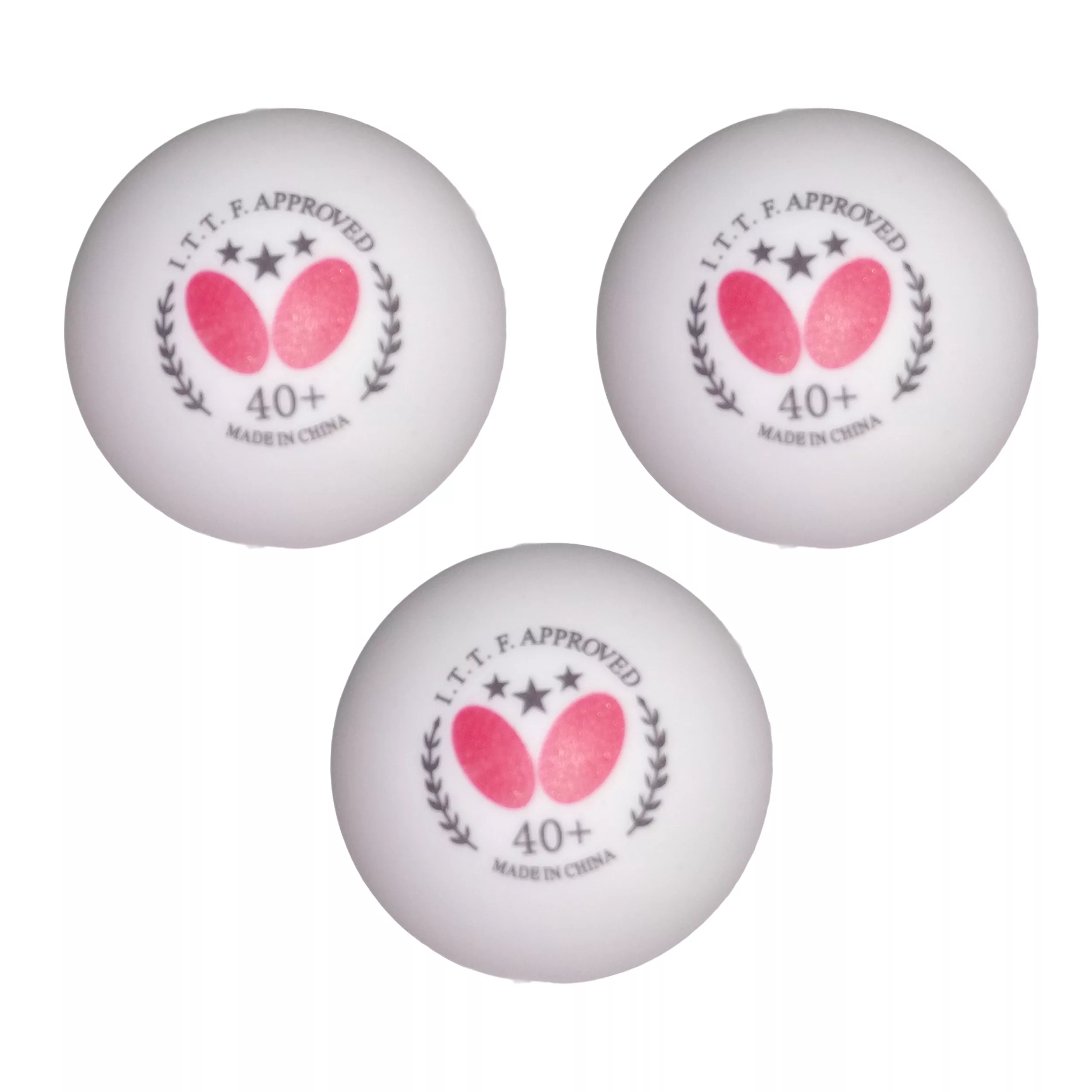 توپ پینگ پنگ باترفلای مدل 123 بسته 3 عددی