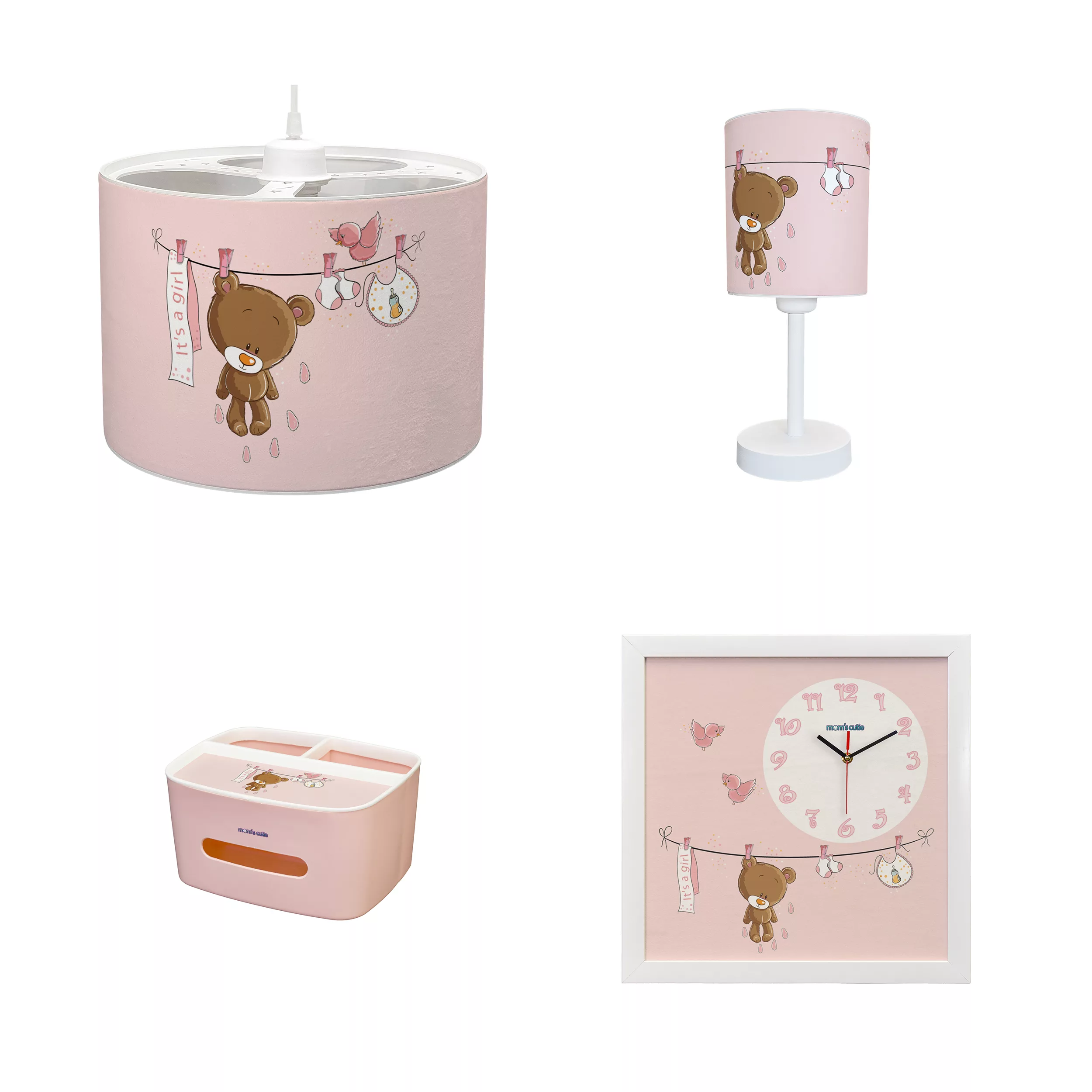 ست لوستر کودک مامز کیوتی مدل PL-38 بسته 4 عددی