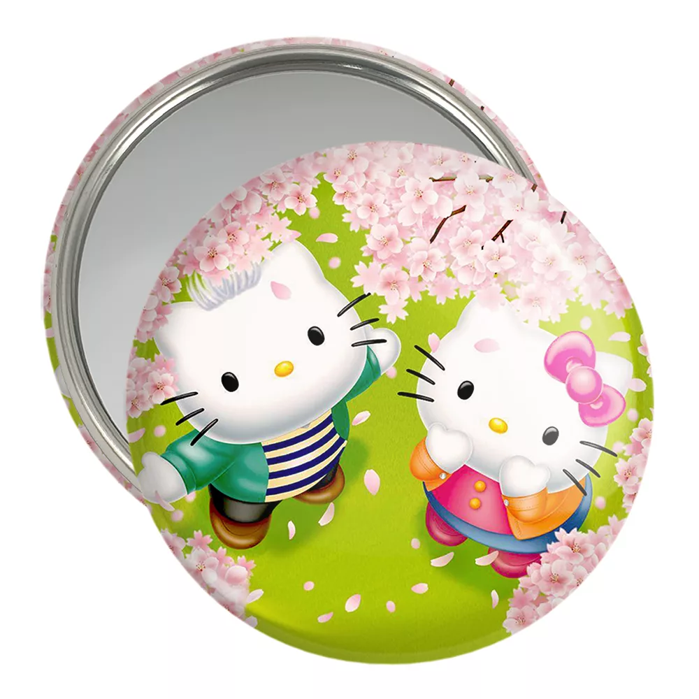 آینه جیبی خندالو مدل هلو کیتی کد 24766