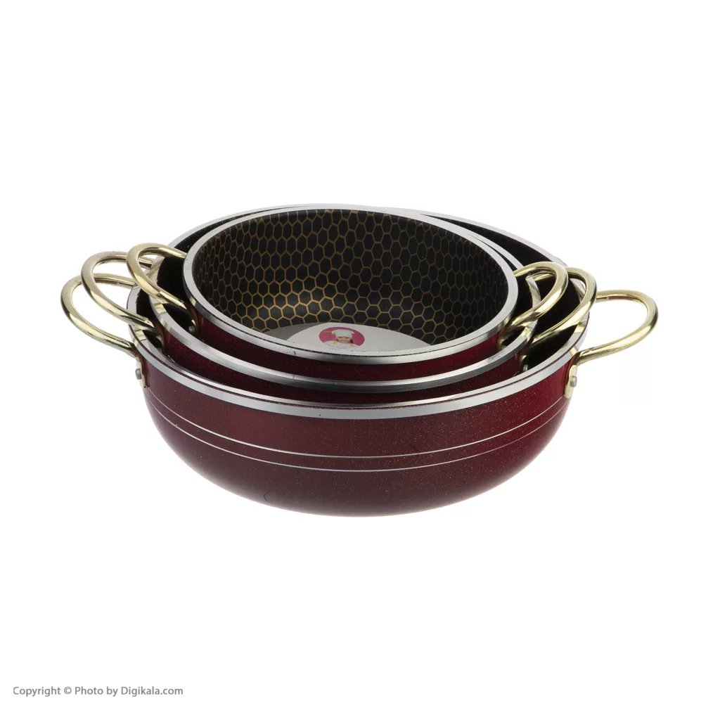 سرویس تابه 3 پارچه فریال مدل 002