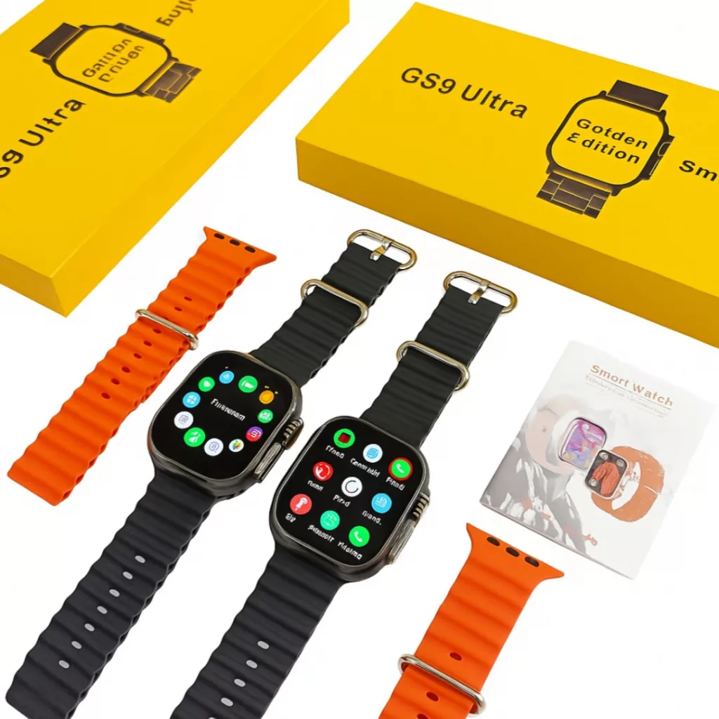 ساعت هوشمند ۴۹ میلی‌متری مدل GS9 ULTRA با بند سیلیکونی