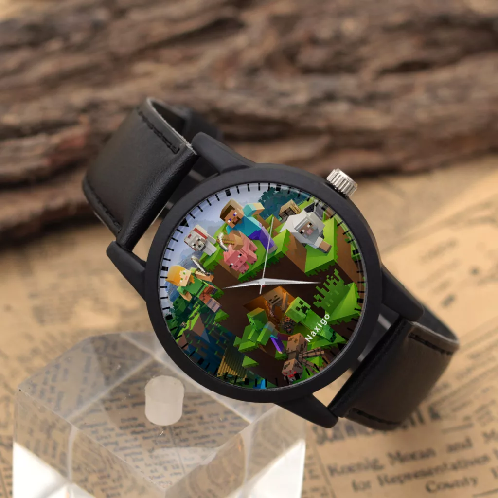 ساعت مچی عقربه ای ناکسیگو مدل ماینکرافت کد LF6777