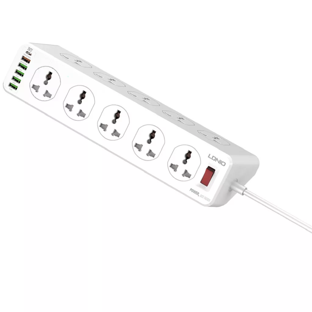 چندراهی برق الدینیو مدل   SC10610 Power Strip