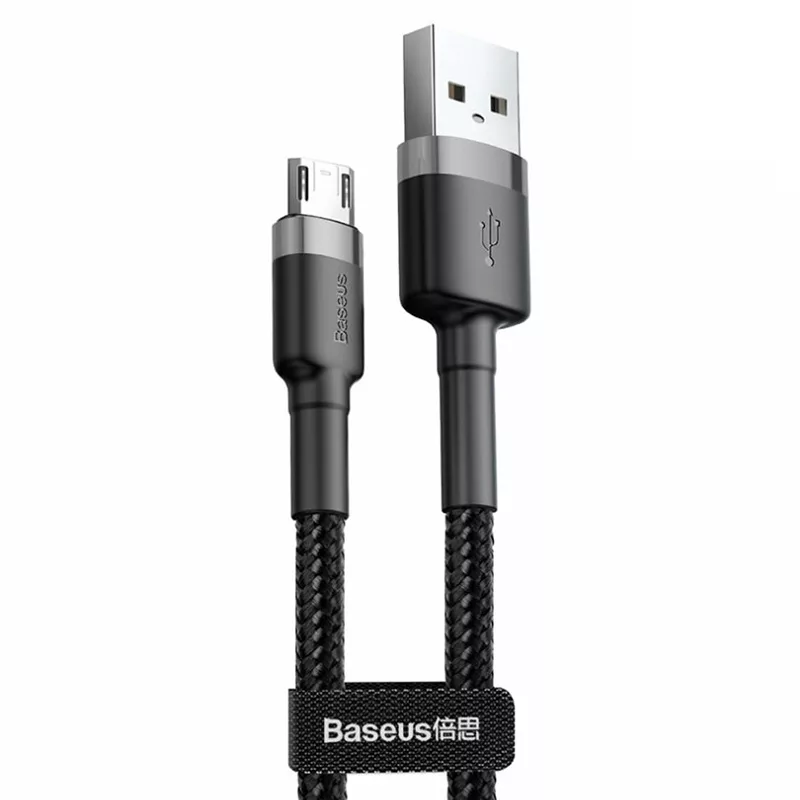 کابل USB به MicroUSB باسئوس مدل Micro_BG1 طول 1 متر