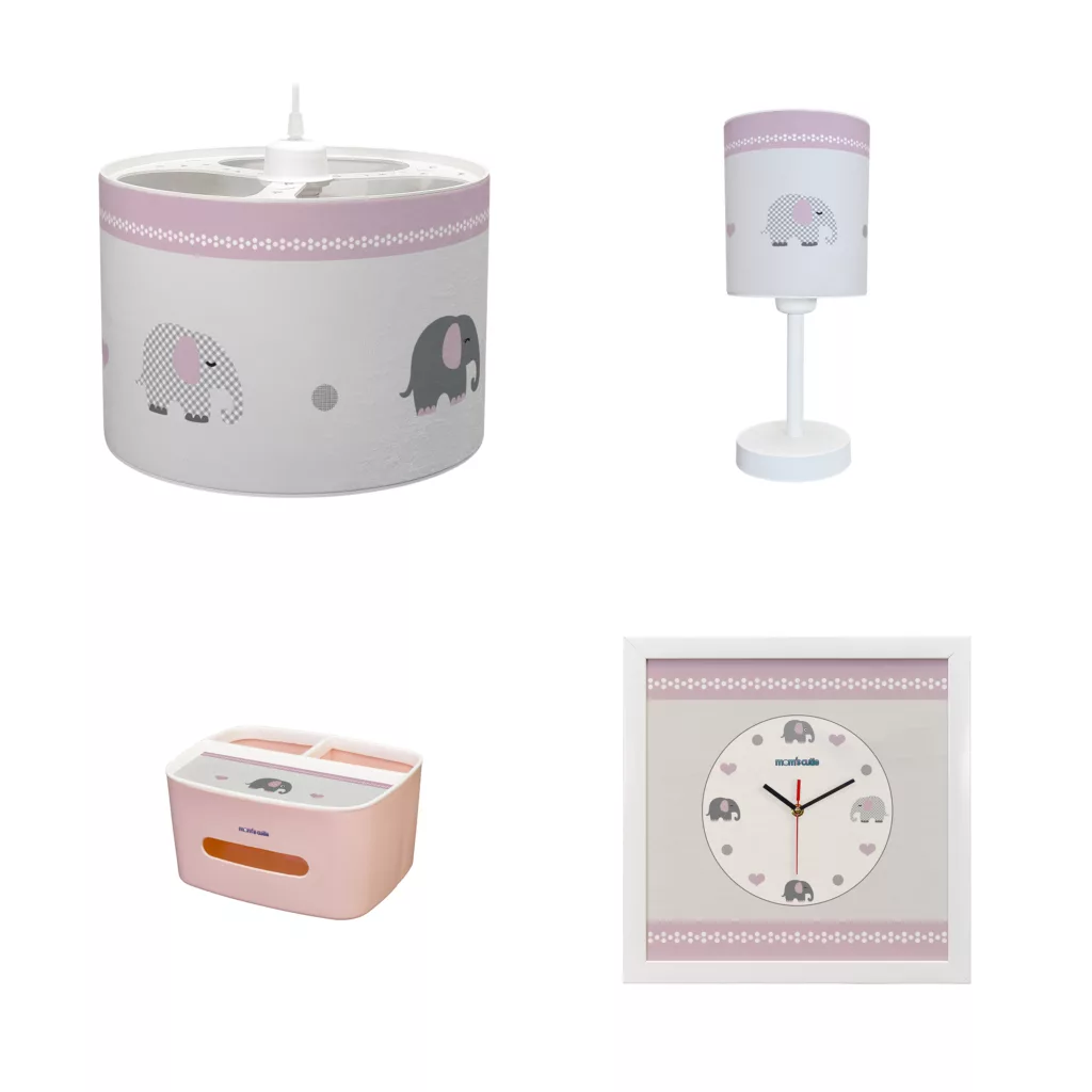 ست لوستر کودک مامز کیوتی مدل PL-58 بسته 4 عددی