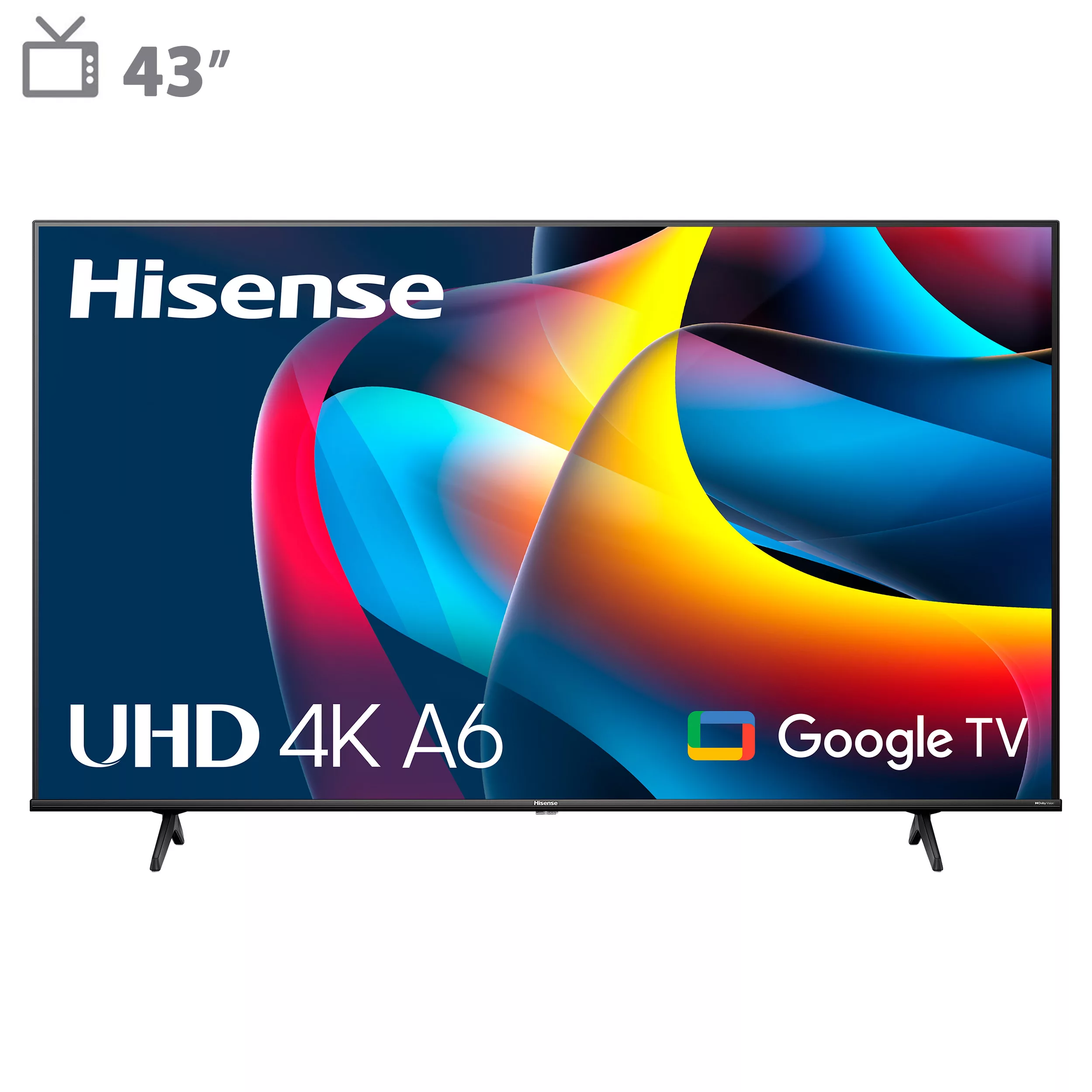 تلویزیون 43 اینچ ال ای دی هوشمند هایسنس مدل 43A61N