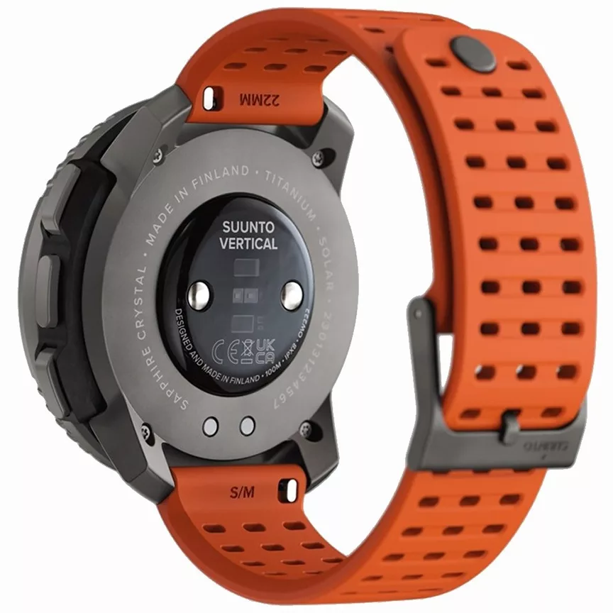 ساعت هوشمند 49 میلی متری سونتو مدل Vertical Solar کد SS050987000 بند سیلیکونی