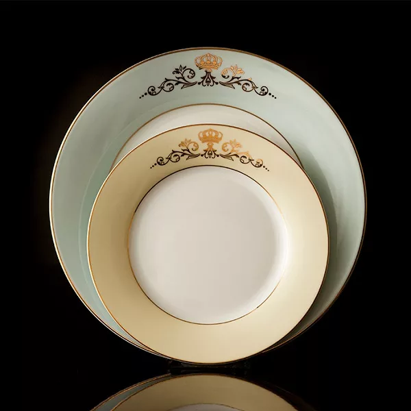 سرویس غذاخوری 35 پارچه 6 نفره چینی زرین ایران مدل شهرزاد برلیانت کوئین درجه 3