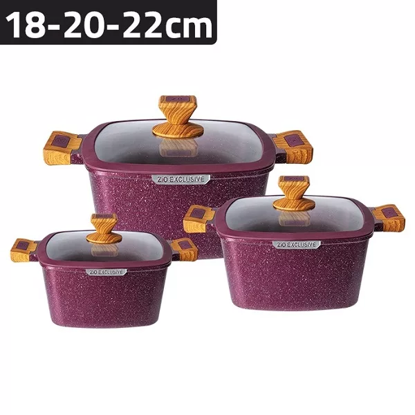 سرویس پخت و پز 6 پارچه زیو مدل Z-22