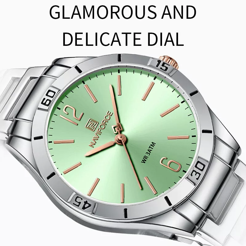 ساعت مچی عقربه ای زنانه نیوی فورس مدل Nf5029