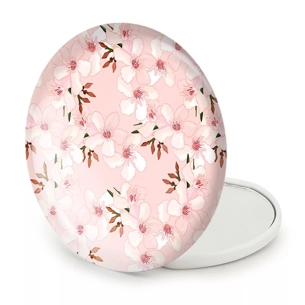 آینه جیبی خندالو طرح گل گلی مدل تاشو کد 29080