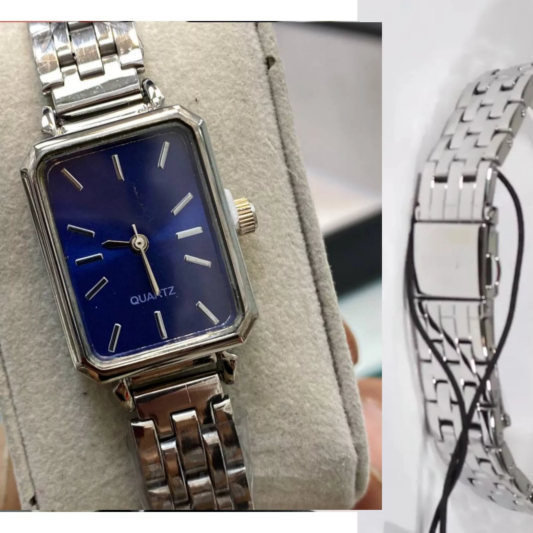 ساعت مچی عقربه‌ای کوارتز زنانه مدل کلاسیک بند فلزی لوکس کد R5