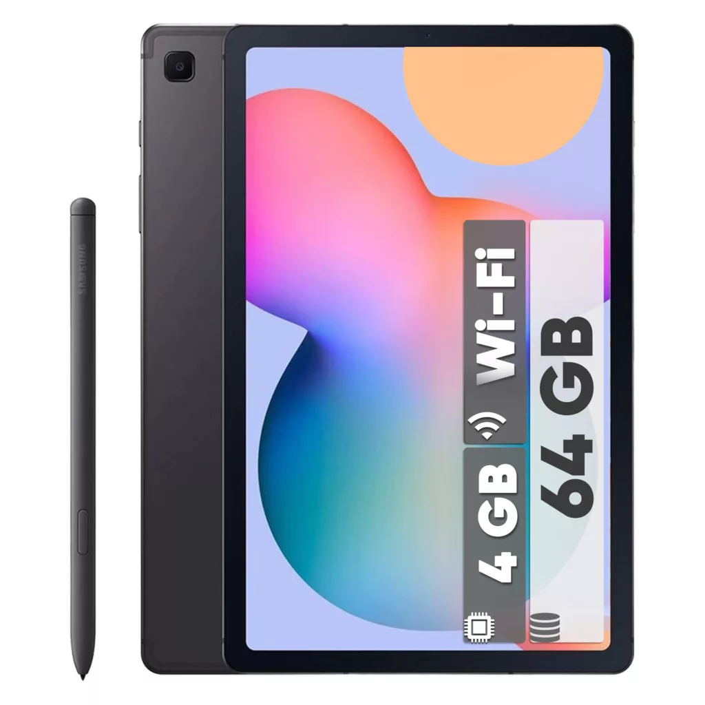 تبلت 10.4 اینچ سامسونگ مدل Galaxy Tab S6 Lite 2022 Wi-Fi ظرفیت 64 گیگابایت و رم 4 گیگابایت به همراه قلم