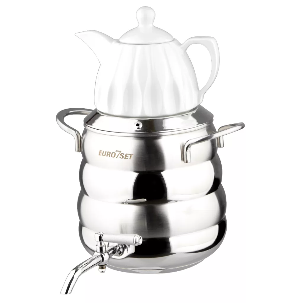 ست کتری و قوری یوروست کد 2031 گنجایش کتری 6 لیتر گنجایش قوری 1 لیتر