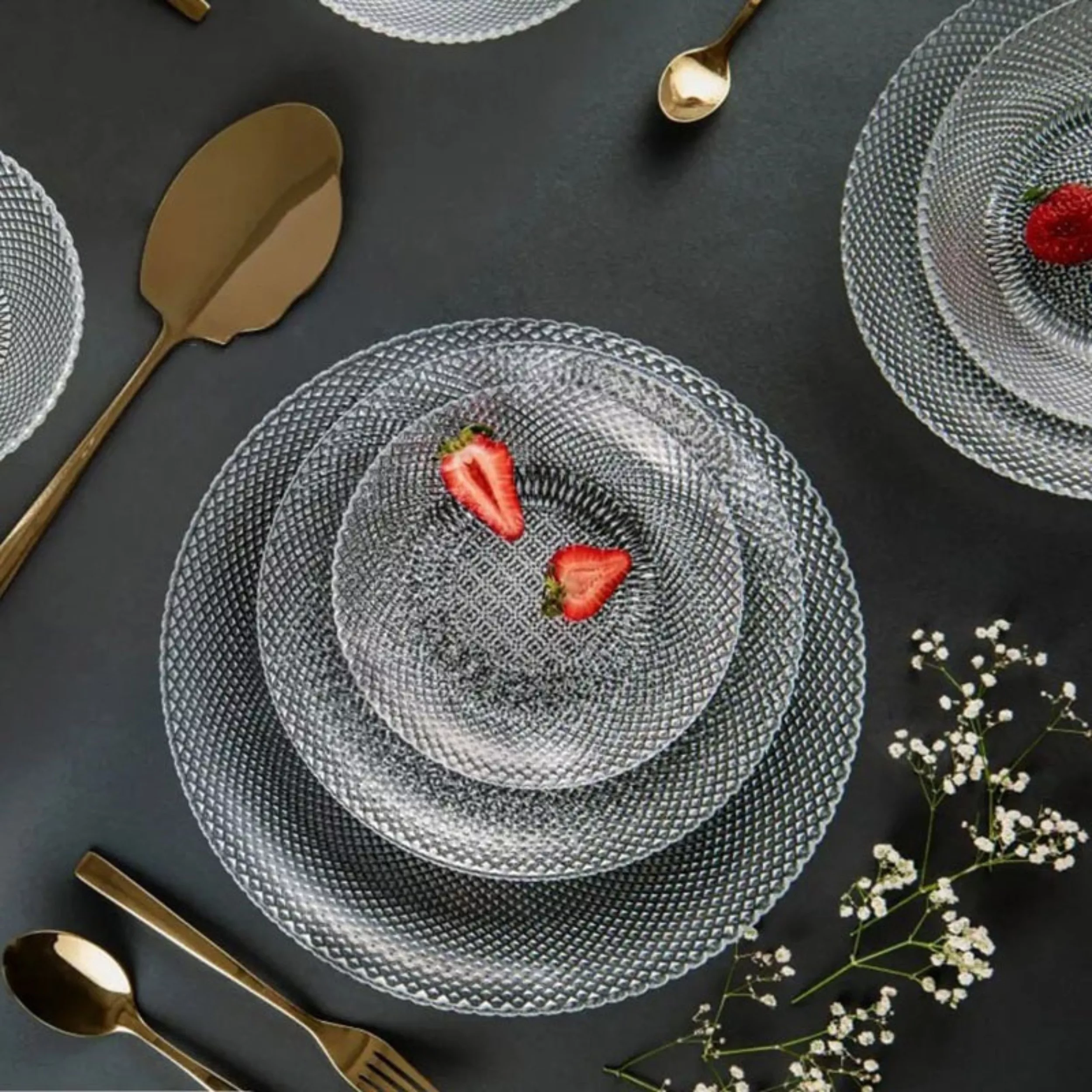 سرویس غذاخوری 33 پارچه 6 نفر نوری تازه مدل پیکسل کد NT20002100T