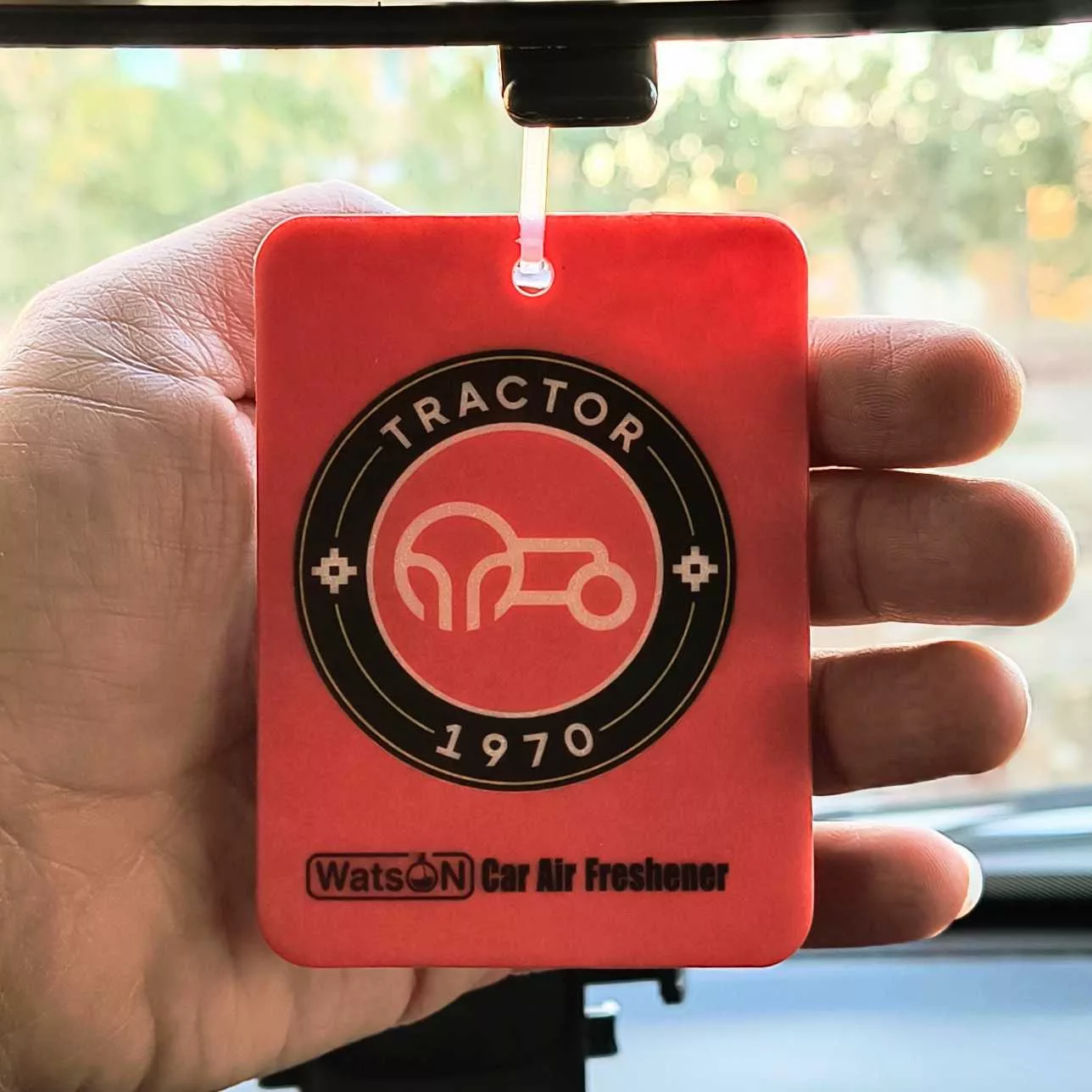 خوشبوکننده کارتی خودرو مدل آویز تراکتور