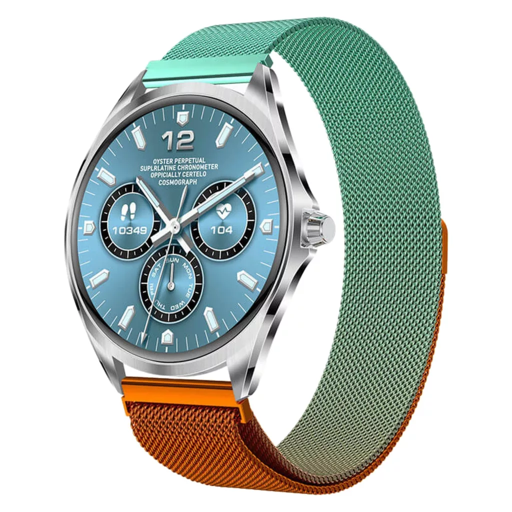 ساعت هوشمند فانست   مدل TN 88 PRO، مناسب برای ورزش، روزمره، رسمی، دارای قابلیت‌های کنترل موسیقی با بند سیلیکون یا چرم، فرم صفحه گرد