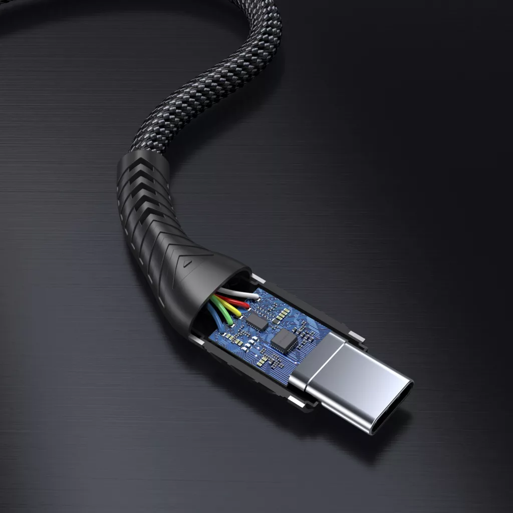 کابل تبدیل USB-A به USB-C لنشن مدل ACE طول 1.5 متر