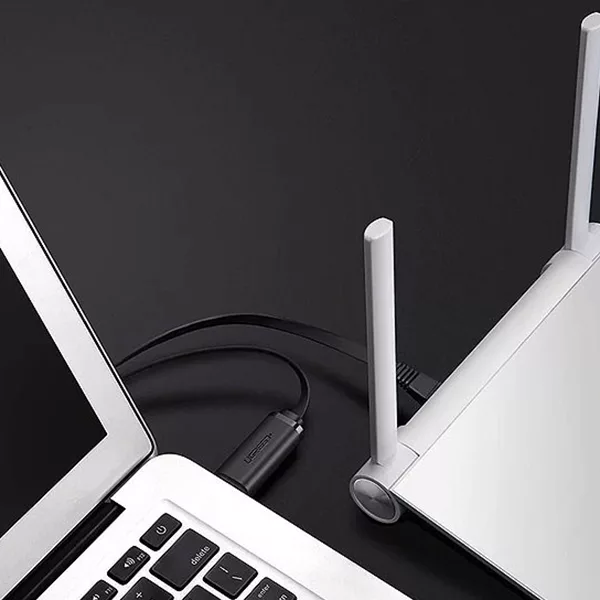 کابل تبدیل USB-C به LAN یوگرین مدل 80186-CM204 به طول 1.5 متر