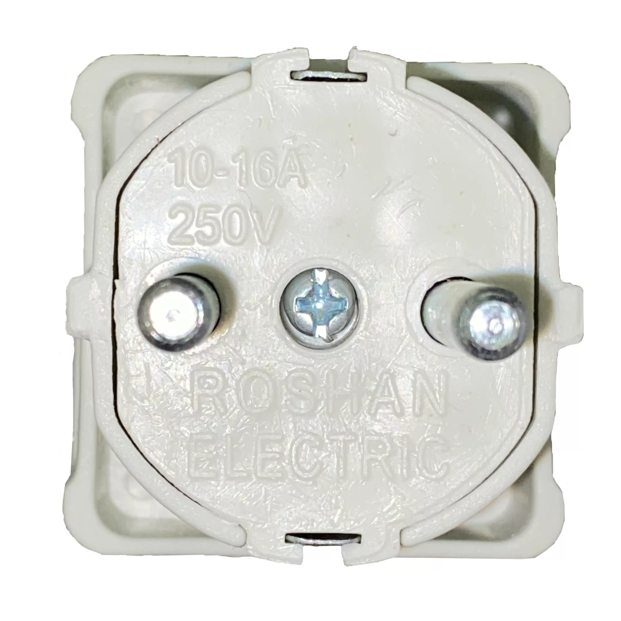 دوشاخه برق روشن الکتریک مدل مربع بسته 4 عددی