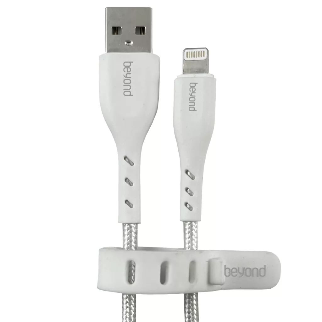 کابل تبدیل USB به لایتنینگ بیاند مدل BUL-402 CHARGE DATA طول 2 متر