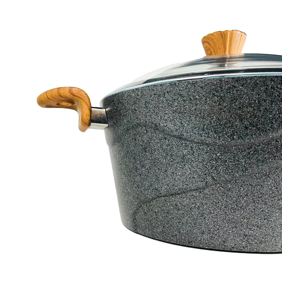 سرویس پخت و پز 5 پارچه حورال طرح سنگ