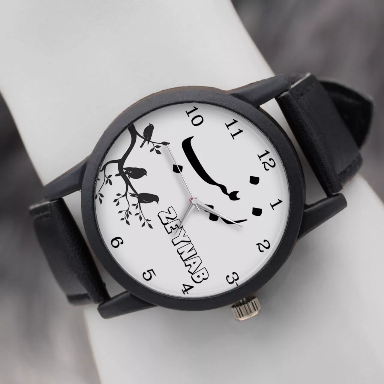 ساعت مچی عقربه ای زنانه طرح زینب کد LF3060