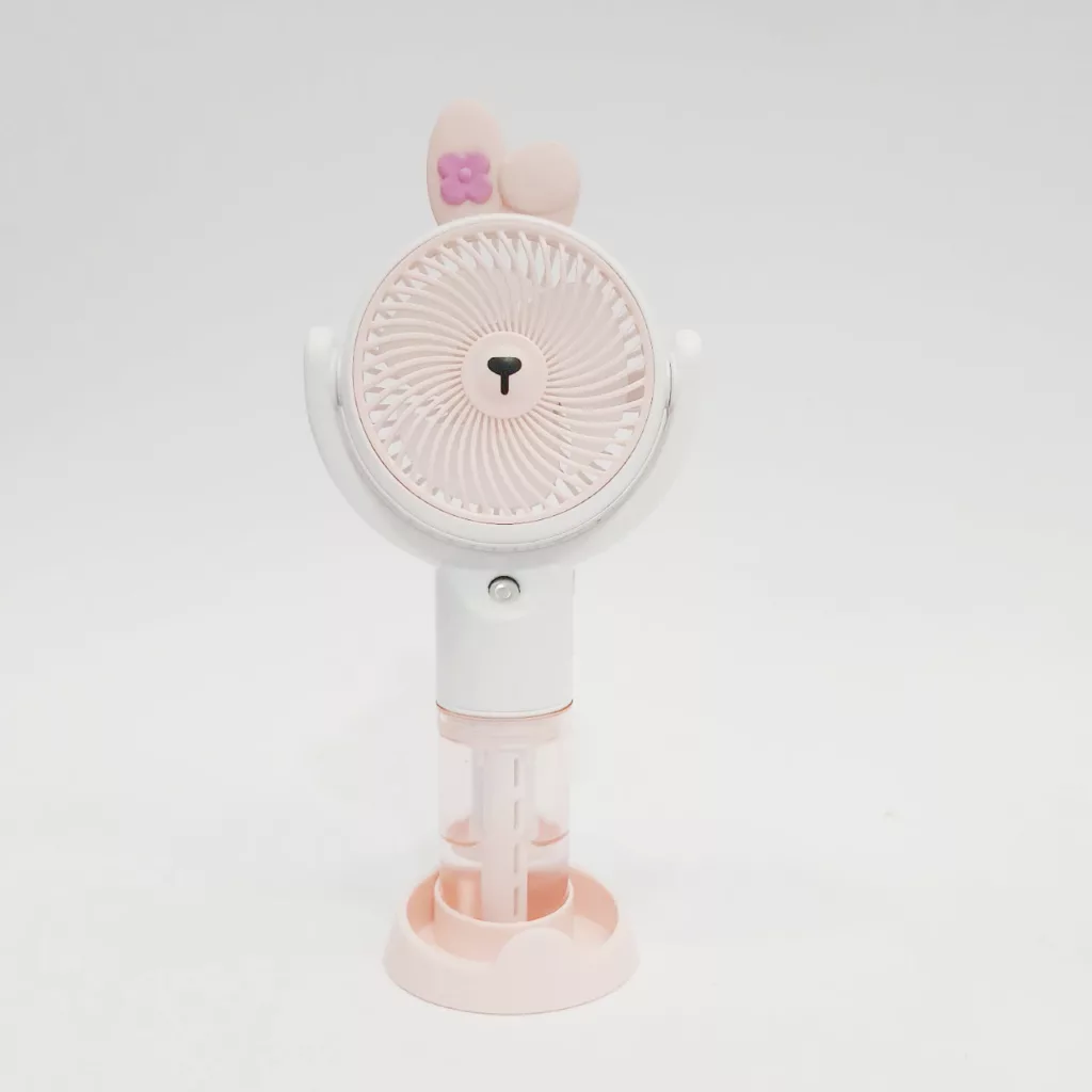 پنکه دستی مدل 8201B طرح مه پاش دار