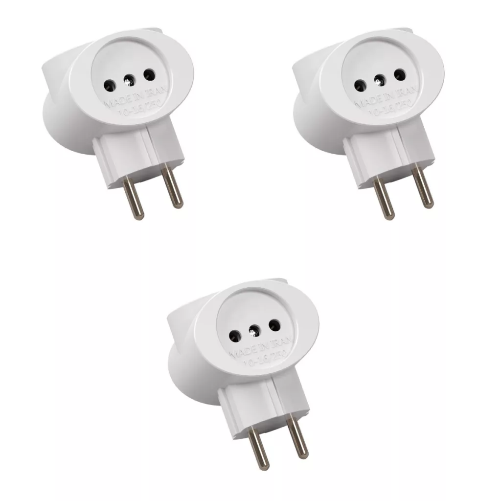 چندراهی برق مدل کپل بسته 3 عددی