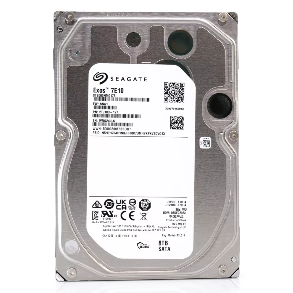 هارد دیسک اینترنال سیگیت مدل ST8000NM0017B ظرفیت 8 ترابایت