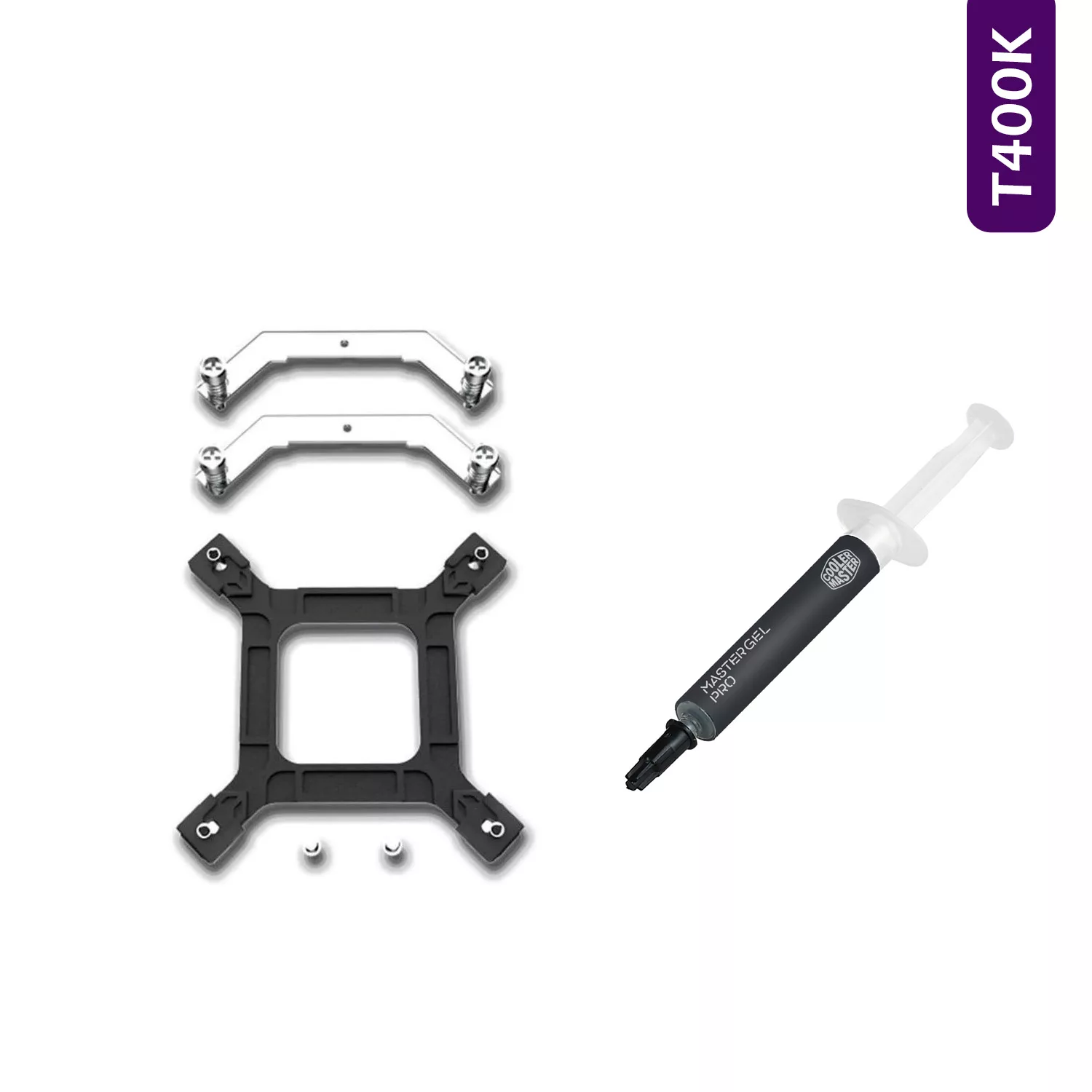 خنک کننده پردازنده کولر مستر مدل T400k ARGB LGA1700