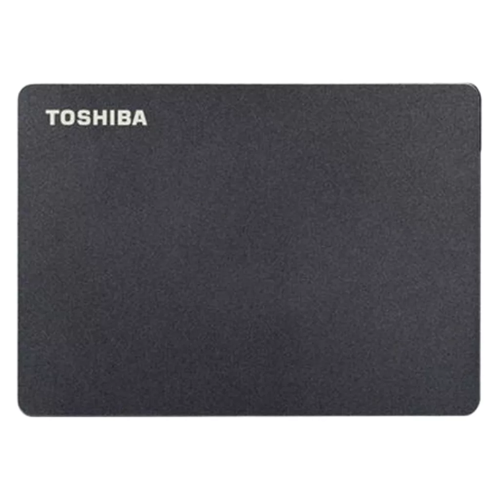 هارد اکسترنال توشیبا مدل Canvio Gaming ظرفیت دو ترابایت دارای رابط USB Type-A 3.2