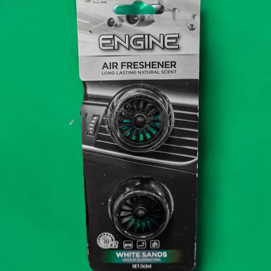 خوشبو کننده خودرو تاپ کار مدل Engine - WhiteSands حجم ۴ میلی لیتر بسته ۲ عددی