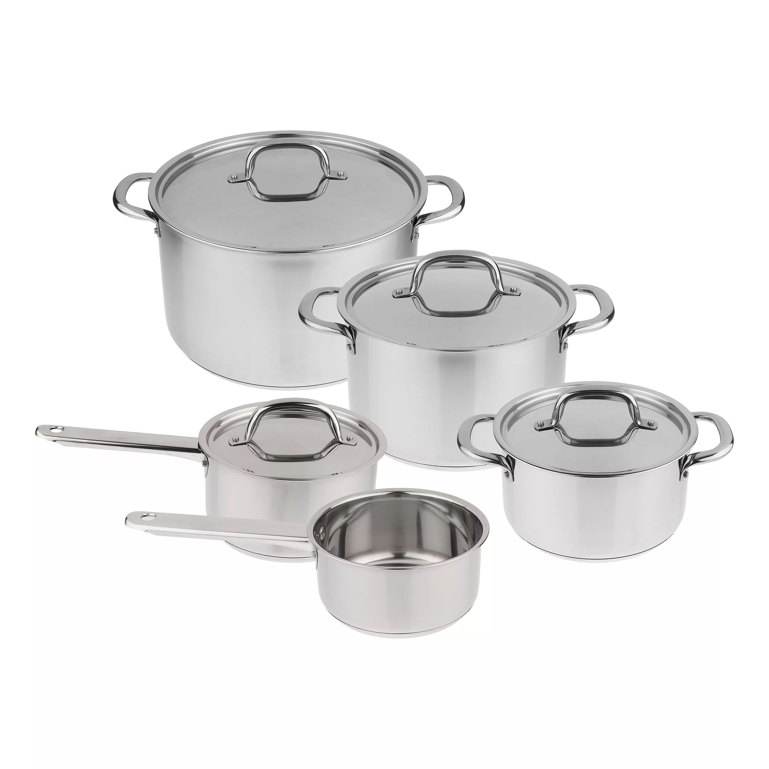 سرویس قابلمه استیل 9 پارچه ایکیا مدل 365