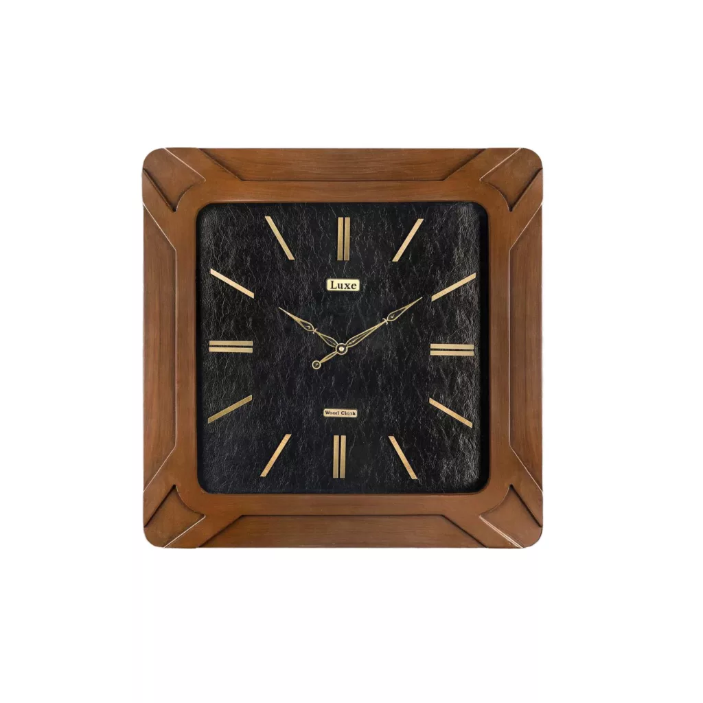 ساعت دیواری لوکس مدل چوبی کد 6062