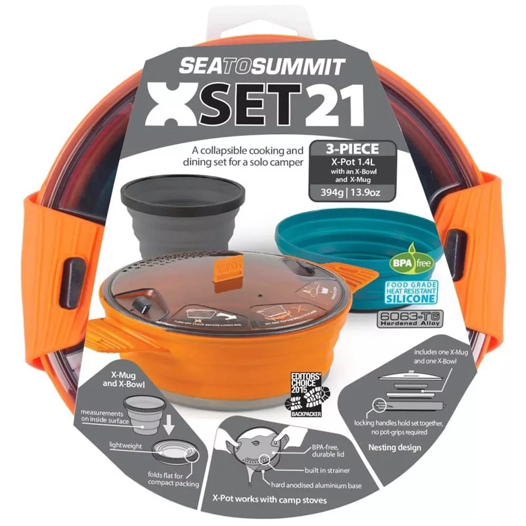 مجموعه 3 عددی ظروف سفری سی تو سامیت مدل X-Set 21