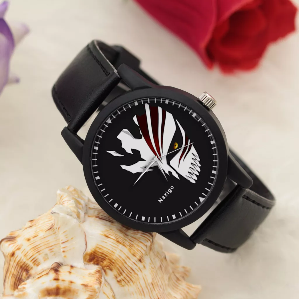 ساعت مچی عقربه ای ناکسیگو مدل انیمه Bleach کد LF13157