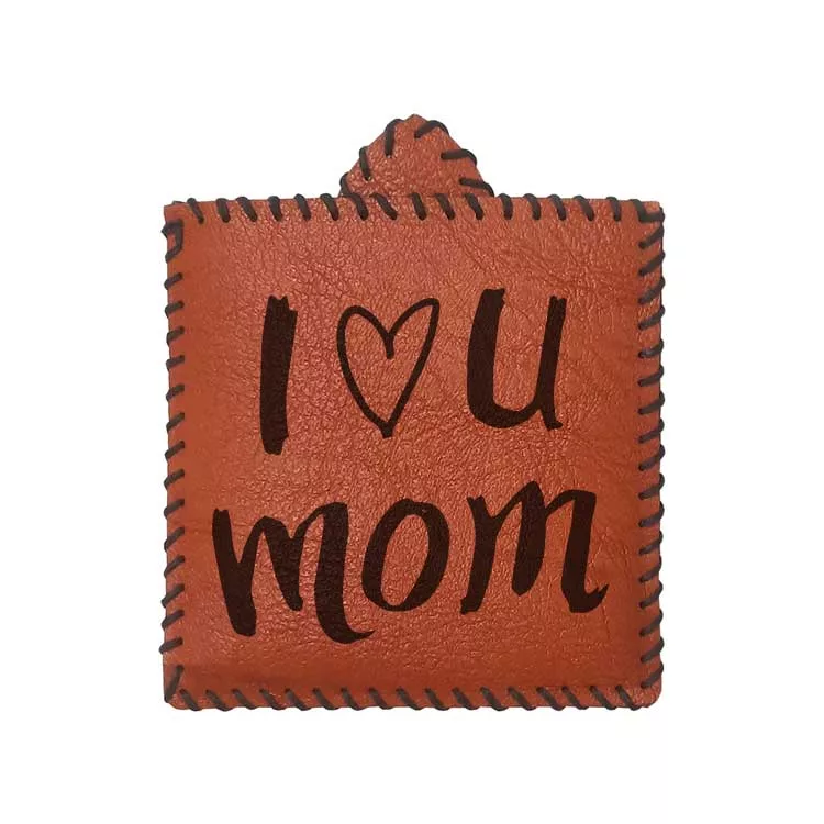 آینه آرایشی جیبی مدل دوست دارم مامان